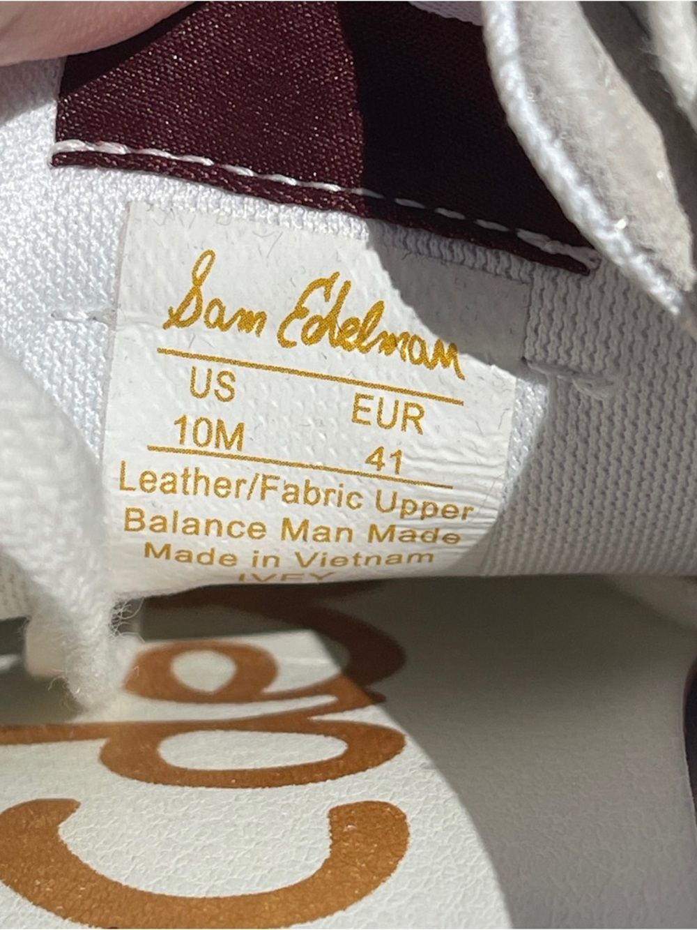 Sam Edelman IVEY LACE UP SNEAKER - Picture 6 of 9